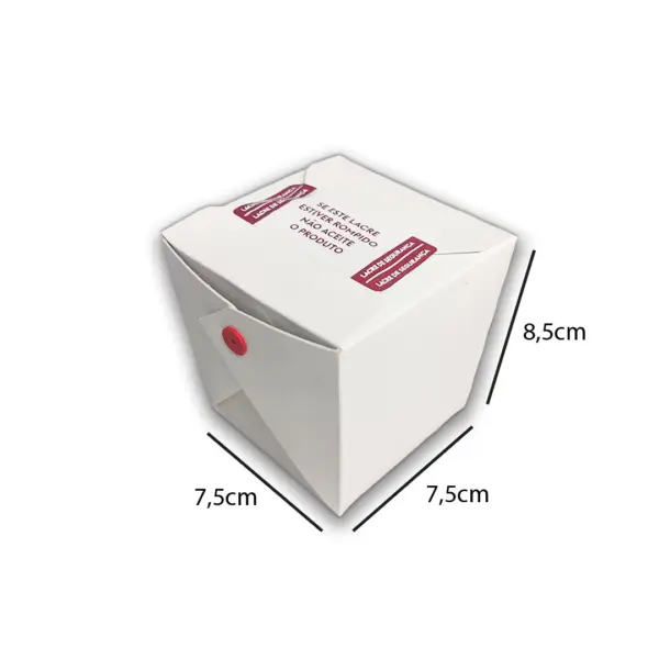 0bdf9fec-fc4b-4501-b375-0425feb058ac.jpg Embalagem Box Branco P - 7,5 x 7,5 x 8,5 cm - 100 Unidades