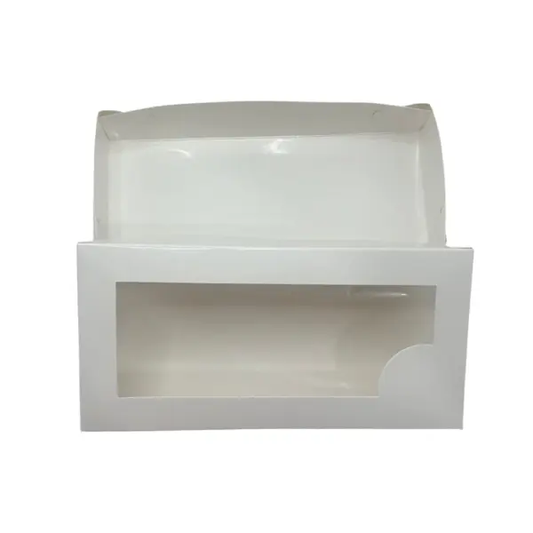 Embalagem para Combinados com Visor M Branco - 21 x 10 x 4 cm - 100 Unidades