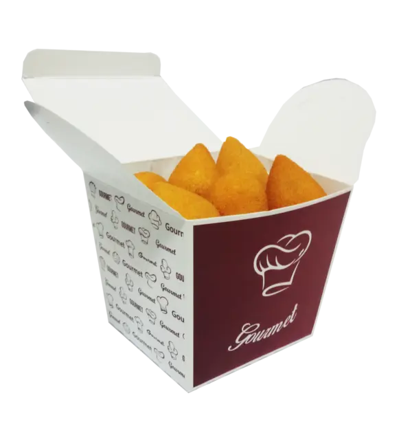 Embalagem Gourmet MB 01 - 7,5 x 7 x 8 cm - 100 Unidades