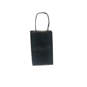 20161125_140914_RichtoneHDR0.png Sacola Preta com Cordão PP - 19 x 7 x 12 cm - 100 Unidades