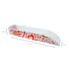 Churros Balcão Branco Coração Vermelho  - 16 x 3 x 2,7 cm - 1.000 Unidades