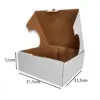 Caixa Microondulada para Bolos B02 - 31,5 x 31,5 x 12 cm - 25 Unidades