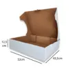 Caixa Microondulada para Bolos B04 - 52 x 43,5 x 12,5 cm - 25 Unidades
