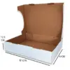 Caixa Microondulada para Bolos B05 - 61 x 47 x 12,5 cm - 25 Unidades