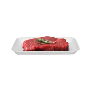 B3.jpg Bandeja de Isopor B3 - 23,5 x 18 x 2,5 cm - 100 Unidades