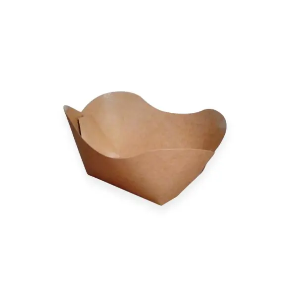 Embalagem Ecológica para Batata Recheada ou Porções - 8 x 5 x 6 cm - 100 Unidades