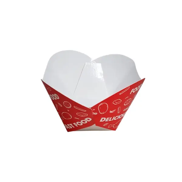 Embalagem para Batata Recheada ou Porções - 8 x 5 x 6 cm - 100 Unidades