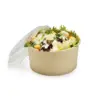 Embalagem Bowl com Tampa (500 ml) - Ø 15 x 5,5 cm - 50 Unidades