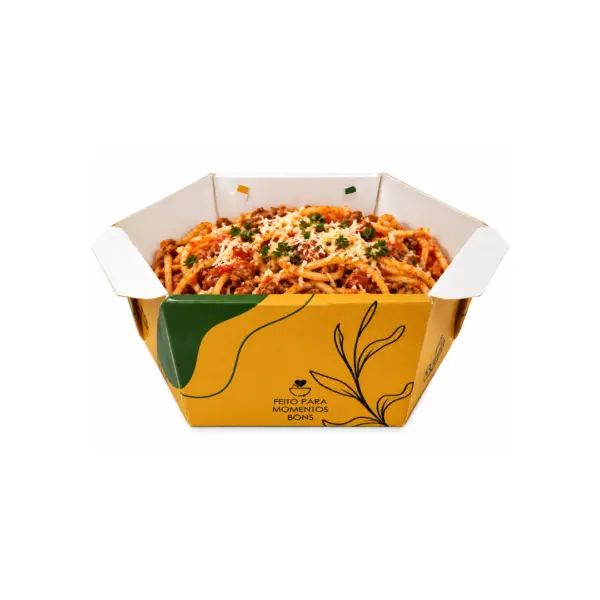 Embalagem Bowl Gourmet 750 ml Creme  – 14,5 x 12,5 x 5,5 cm – 100 Unidades -