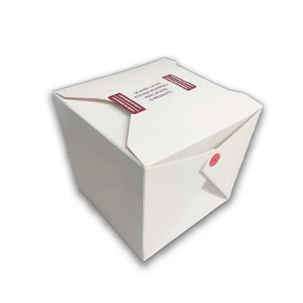 Embalagem Box Branco Jumbo - 10 x 10,5 x 10,5 cm - 100 Unidades