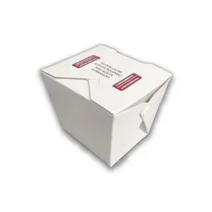 Embalagem Box Branco M - 8,5 x 6,5 x 8 cm - 100 Unidades