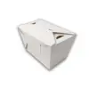 Embalagem Box para Frituras Branca G - 13 x 7,5 x 9,5 cm - 100 Unidades