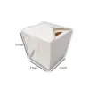 Embalagem Box para Frituras Branca P - 7,5 x 7,5 x 9,5 cm - 100 Unidades