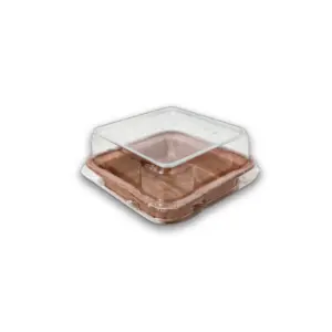 Embalagem para Brownie P - 6,8 x 1,6 cm - 50 Unidades