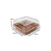 Embalagem para Brownie P - 6,8 x 1,6 cm - 50 Unidades