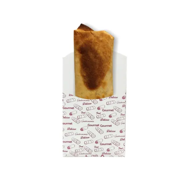 Burrito002.jpg Embalagem para Burrito - 12,5 x 8 x 2,5 cm - 100 Unidades
