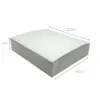 Embalagem para Combinados sem Visor GG Branco - 23 x 18 x 4 cm - 100 Unidades