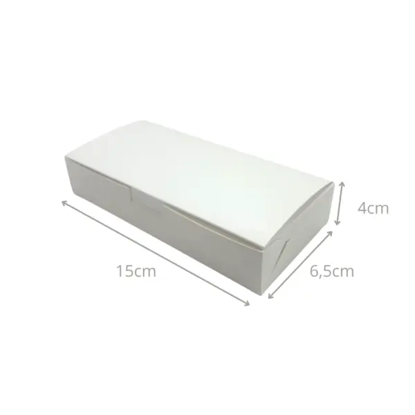 COMBINADO-S_V-p.png Embalagem para Combinados sem Visor P Branco - 15 x 6,5 x 4 cm - 100 Unidades