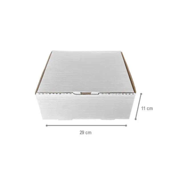 Caixa-Bolo-M-29x29x11-01.png Caixa Bolo M - 29 x 29 x 11 cm - 25 Unidades.