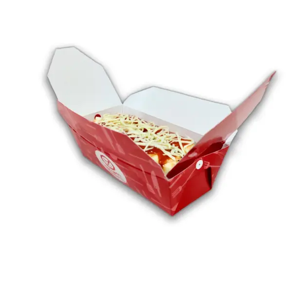 Embalagem Caixa Massas 01 - 18 x 6,5 x 6 cm - 100 Unidades