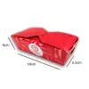 Embalagem Caixa Massas 01 - 18 x 6,5 x 6 cm - 100 Unidades
