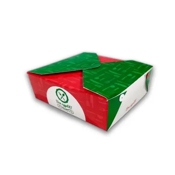 Embalagem Caixa Massas - 15 x 13 x 5 cm - 100 Unidades