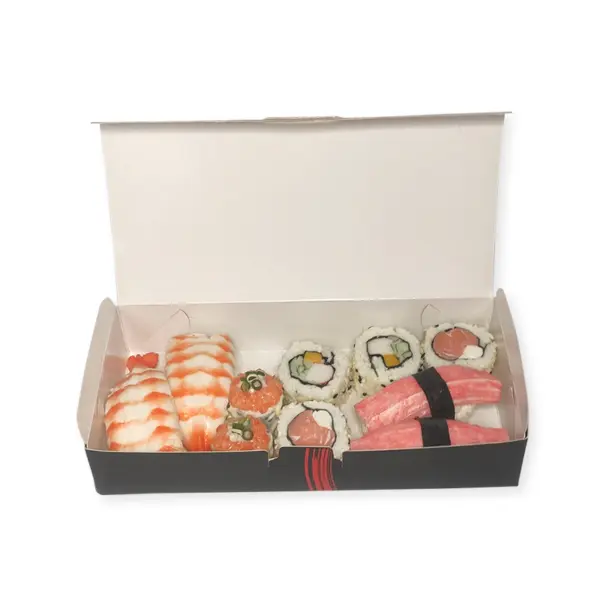 Embalagem para Combinados sem Visor M - 21 x 10 x 4 cm - 100 Unidades