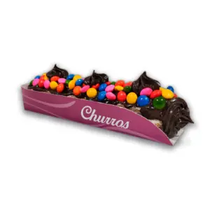 Churros-Balcao-12.jpg Churros Balcão Roxo - 16 x 3 x 2,7 cm - 100 Unidades