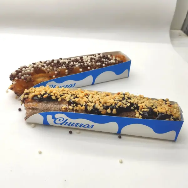 Churros Balcão Azul Gota- 16 x 3 x 2,7 cm - 1.000 Unidades