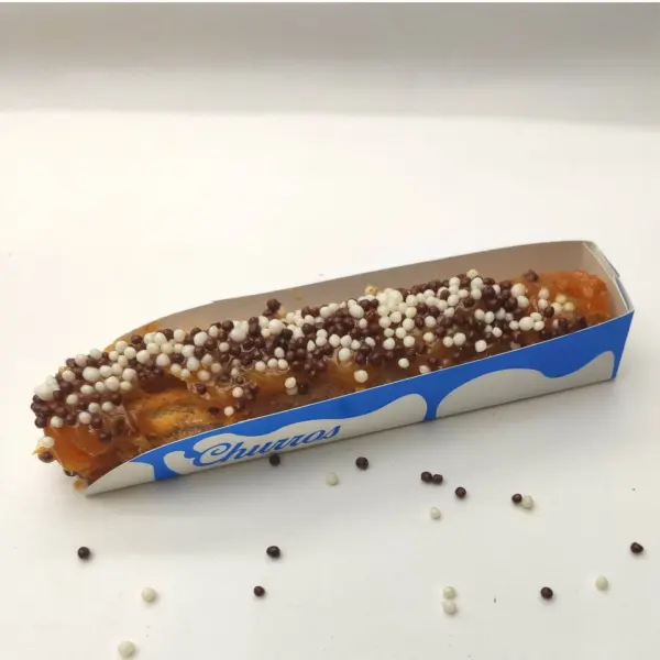 Churros Balcão Azul Gota- 16 x 3 x 2,7 cm - 1.000 Unidades