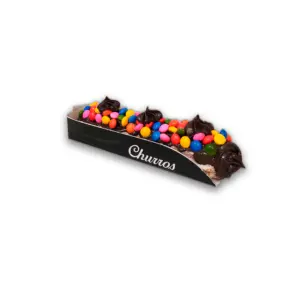 Churros-Preto-2.jpg Churros Balcão Preto- 16 x 3 x 2,7 cm - 1.000 Unidades