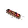 Churros Balcão Branco/ Kraft/ Branco interno Kraft - 16 x 3 x 2,7 - 1.000 Unidades