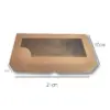 Caixa Para 3 mini Ovos de Páscoa  - 21 x 10 x 4 cm - 50 Unidades