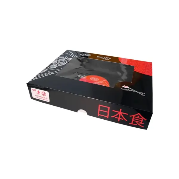 Embalagem para Combinados com Visor GG - 23 x 18 x 4 cm - 100 Unidades
