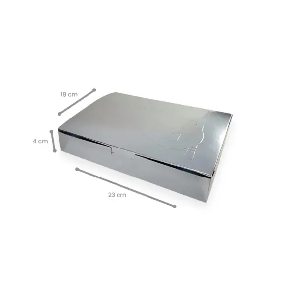 Embalagem Laminada para Combinados GG - 23 x 18 x 4 cm - 50 Unidades