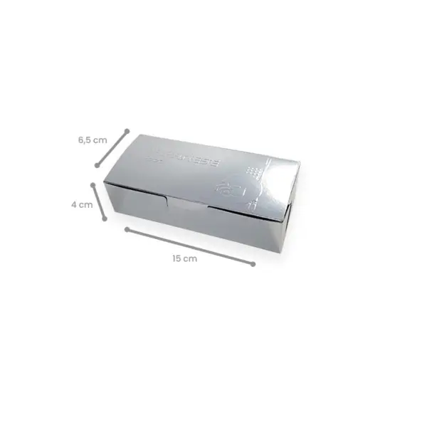 Embalagem Laminada para Combinados P - 15 x 6,5 x 4 cm - 50 Unidades