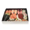 CombinadosJumbo01.png Embalagem para Combinados com Visor SGG - 26 x 22,5 x 4 cm - 50 Unidades