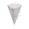 Embalagem Cone para Batata 01 - 7 x 5,5 x 20 cm - 100 Unidades