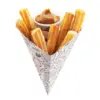 Embalagem Cone para Batata 02 - 7,5 x 8 x 22,5 cm - 100 Unidade