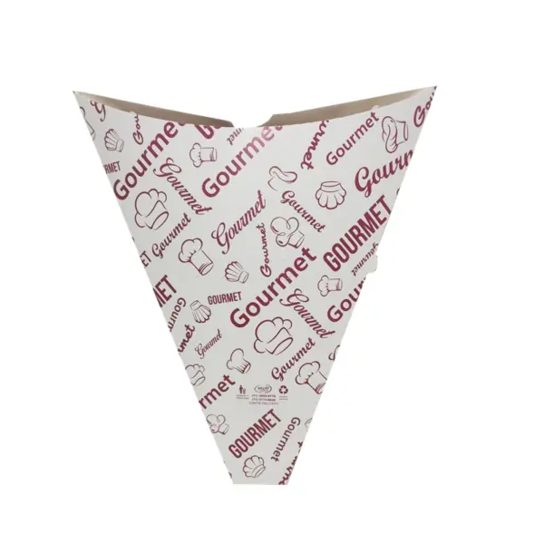 Embalagem Delivery para Crepe - 22 x 5 x 21 cm - 100 Unidades