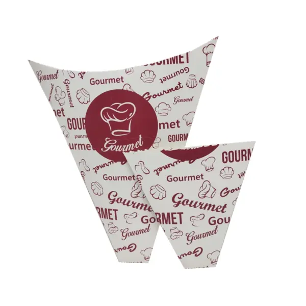 Embalagem Delivery para Crepe - 22 x 5 x 21 cm - 100 Unidades