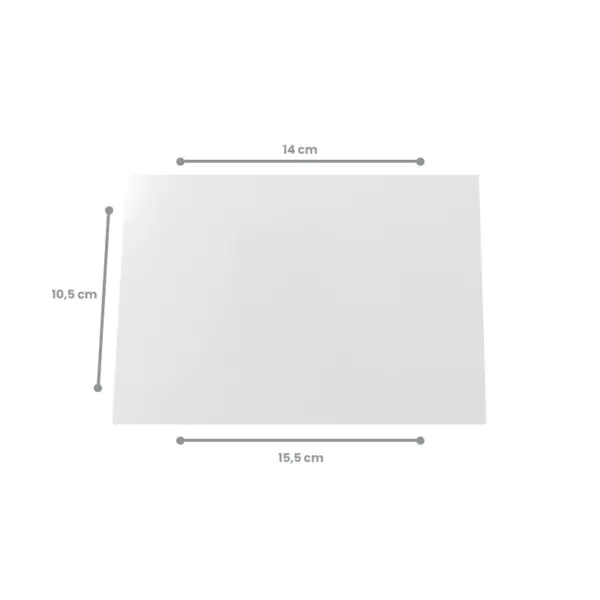 Divisória para Box Jumbo - 14 x 15,5 x 10,5 cm - 100 Unidades