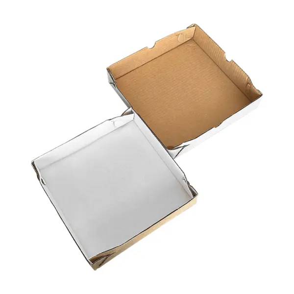 Caixa Salgado/Esfirra M - 25 x 25 x 5 cm - 25 Unidades.