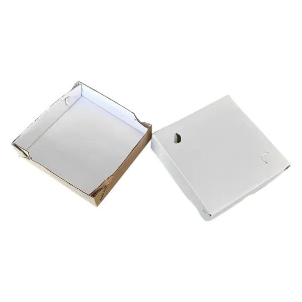 Caixa Salgado/Esfirra P - 20 x 20 x 5 cm - 25 Unidades.