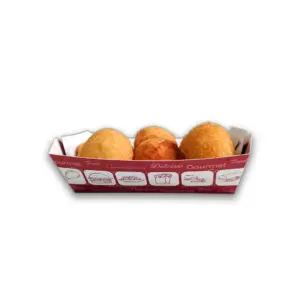 Embalagem Bandeja Food Truck P - 10 x 6,8 x 4 cm - 100 Unidades