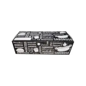 Hot-dog-G-Preto-3.jpeg Embalagem para Hot Dog G - 23,5 x 9 x 7 cm - 100 Unidades
