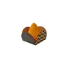KRAFT-ONDAS-1.jpg Forma Para Mini Doces / Salgados - 3,5 x 3,5 x 2,5 cm - 100 unidades.