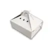 Embalagem para Frituras Kids Branco- 17 x 12 x 6 cm – 100 Unidades