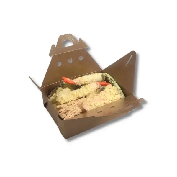 Embalagem Ecológica Box para Frituras Kids - 17 x 12 x 6 cm - 100 Unidades