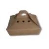 Embalagem Ecológica Box para Frituras Kids - 17 x 12 x 6 cm - 100 Unidades